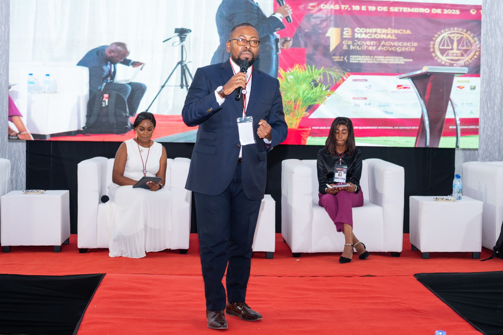 Stayleir Marroquim orador sobre marketing jurídico e ético na 1.ª Conferência Nacional da Jovem Advocacia e Mulher Advogada